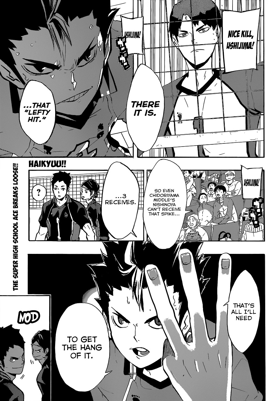 Haikyu!! Chapter 152 page 2 - Chapter 152: The "Lefty" Menace