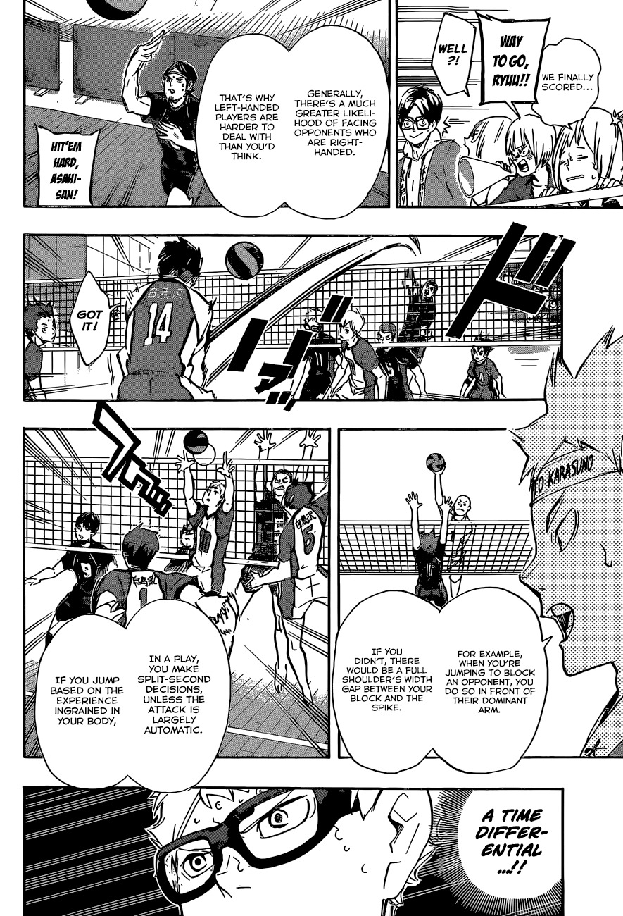 Haikyu!! Chapter 152 page 7 - Chapter 152: The "Lefty" Menace
