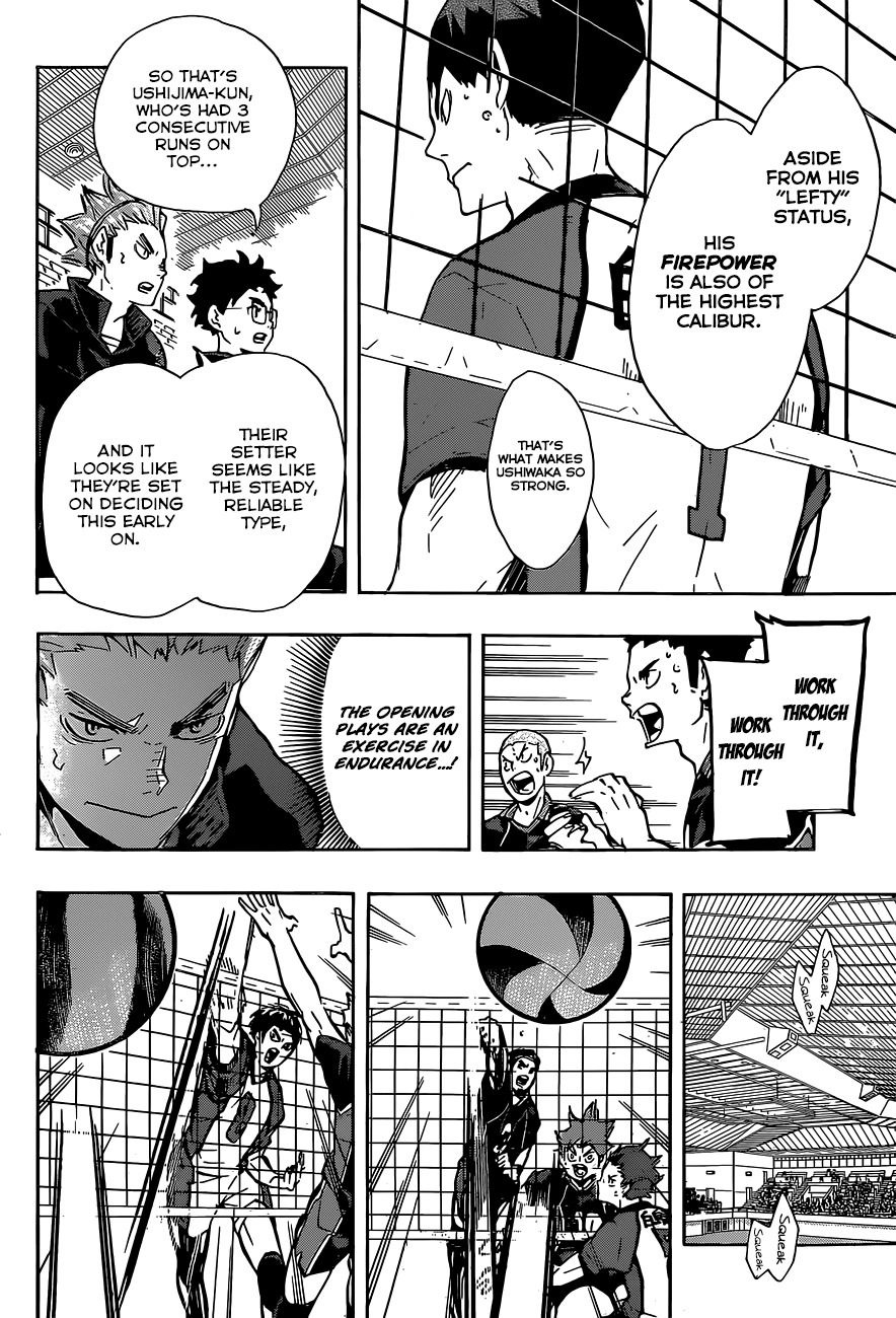 Haikyu!! Chapter 152 page 9 - Chapter 152: The "Lefty" Menace