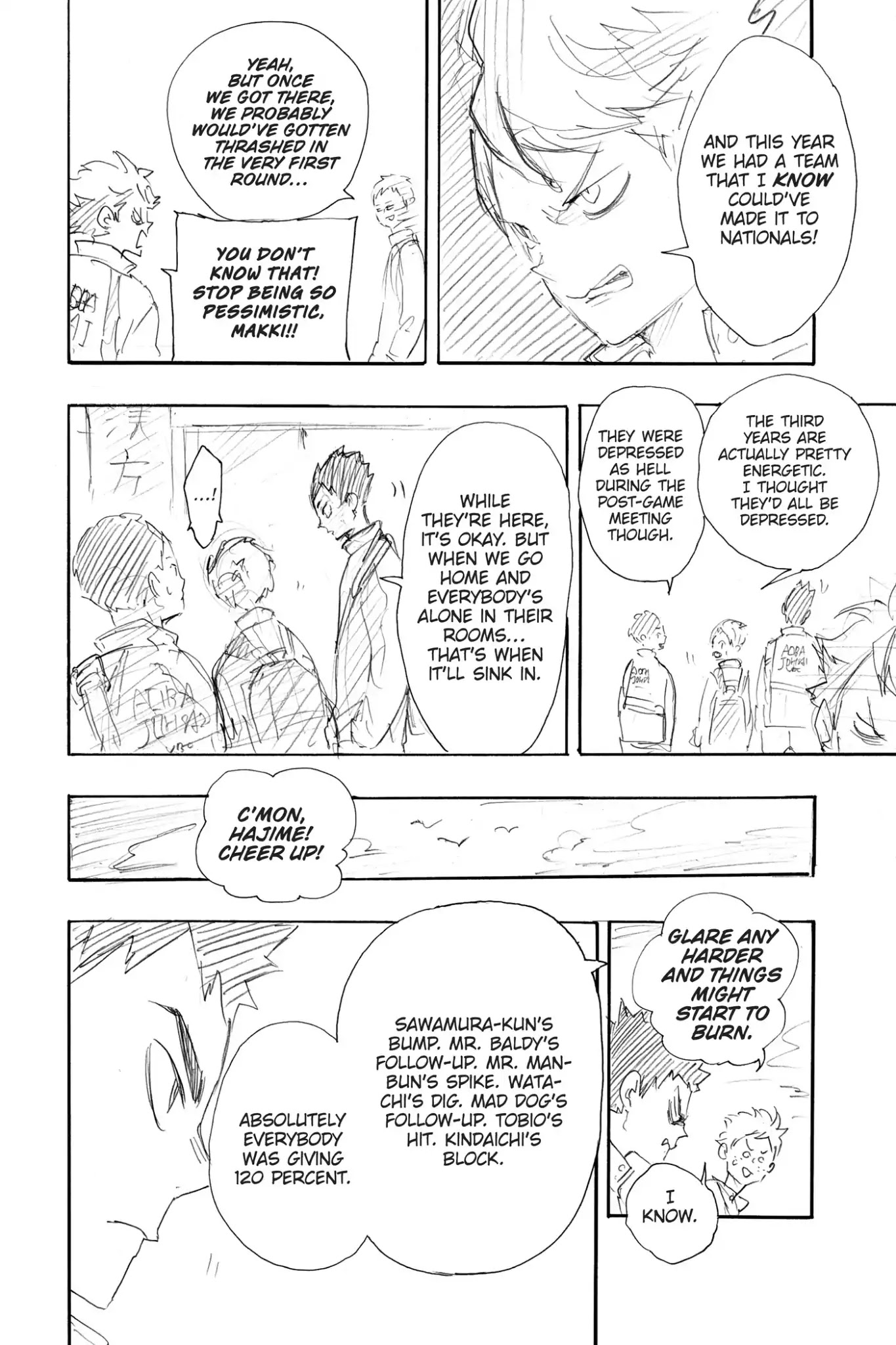 Haikyu!! Chapter 153.5 page 3 - Vol.17 Bonus Story