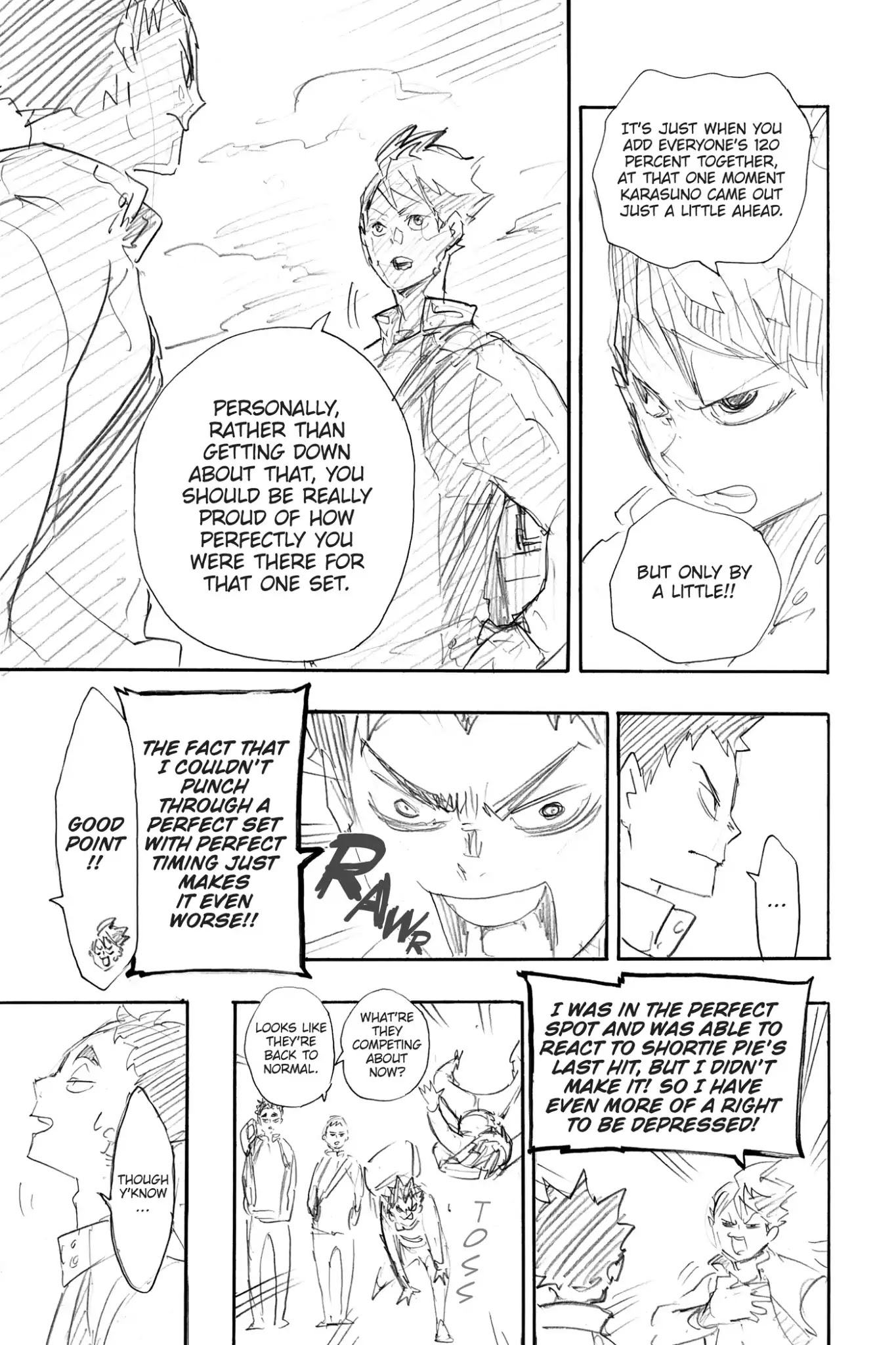 Haikyu!! Chapter 153.5 page 4 - Vol.17 Bonus Story
