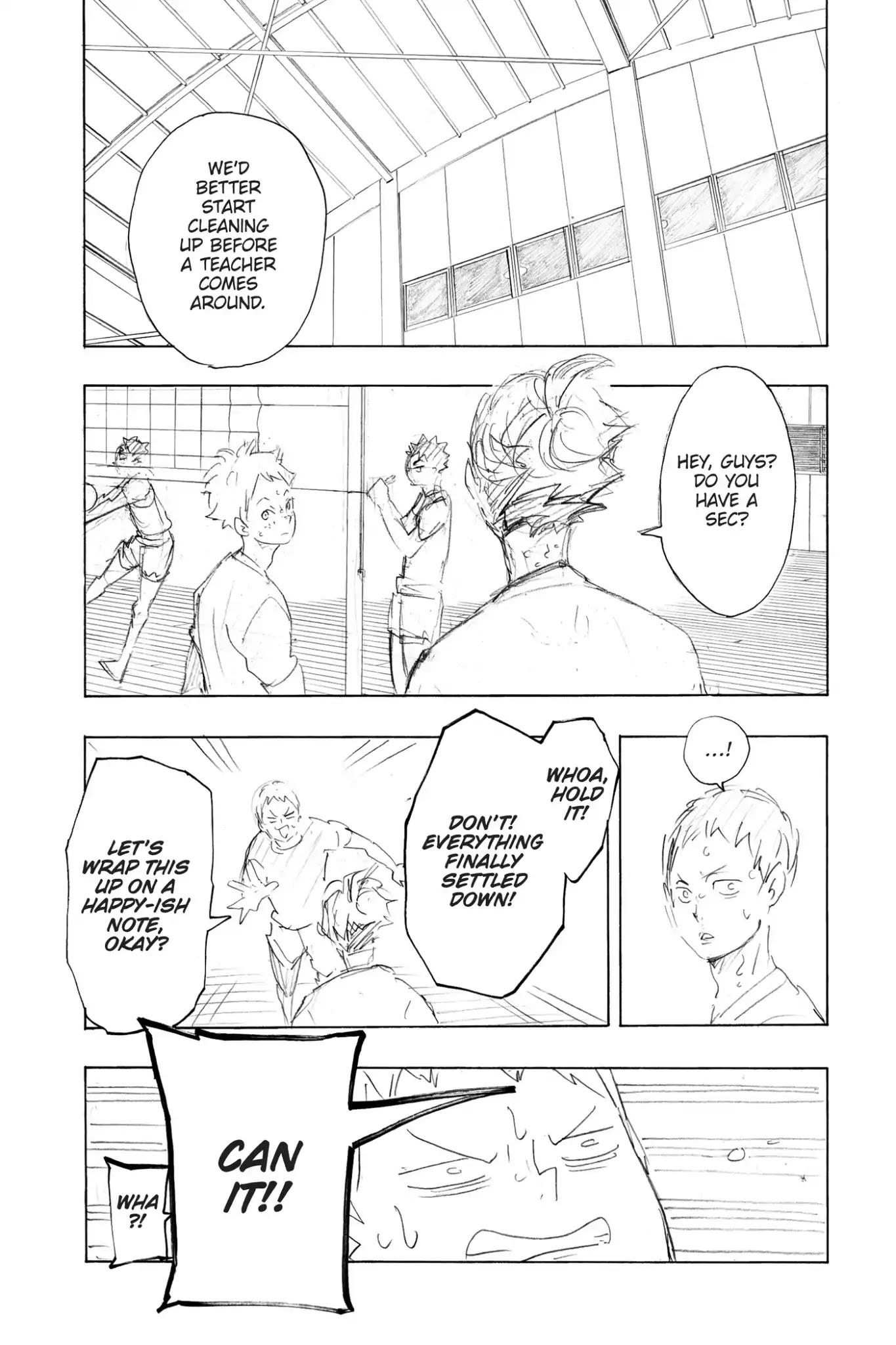 Haikyu!! Chapter 153.5 page 6 - Vol.17 Bonus Story