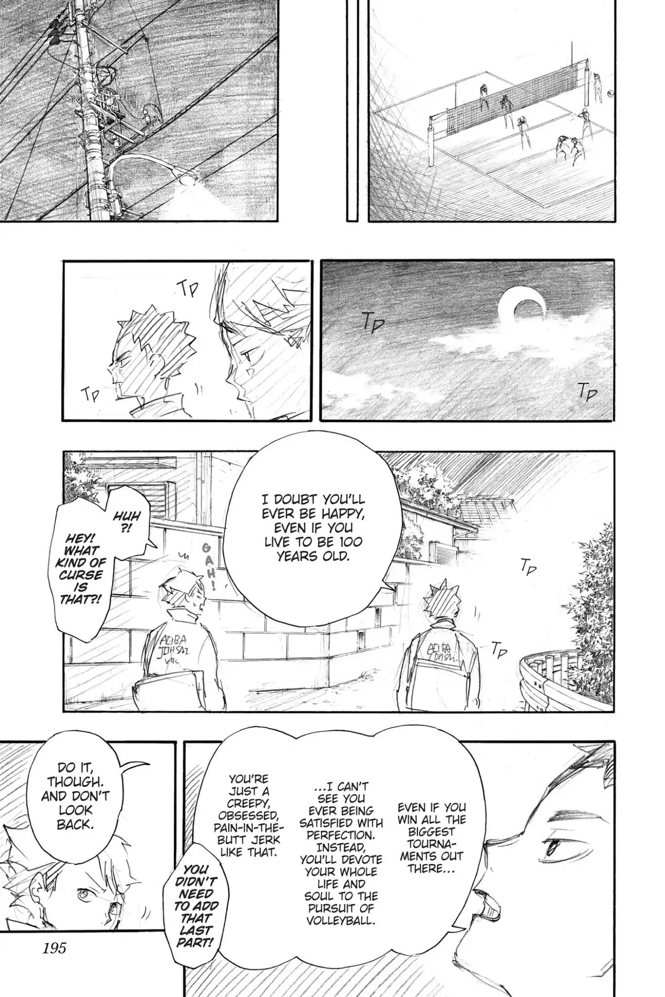 Haikyu!! Chapter 153.5 page 8 - Vol.17 Bonus Story