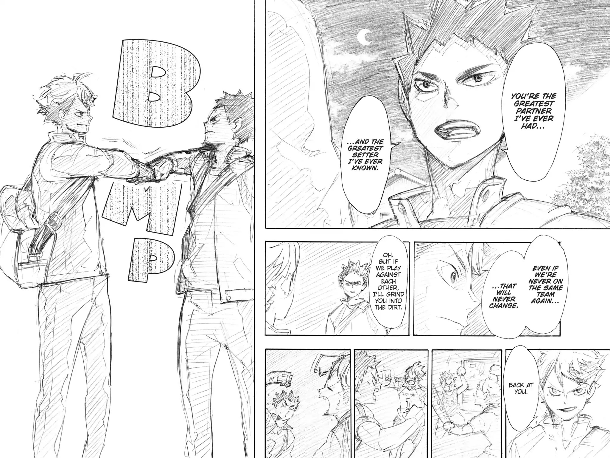 Haikyu!! Chapter 153.5 page 9 - Vol.17 Bonus Story