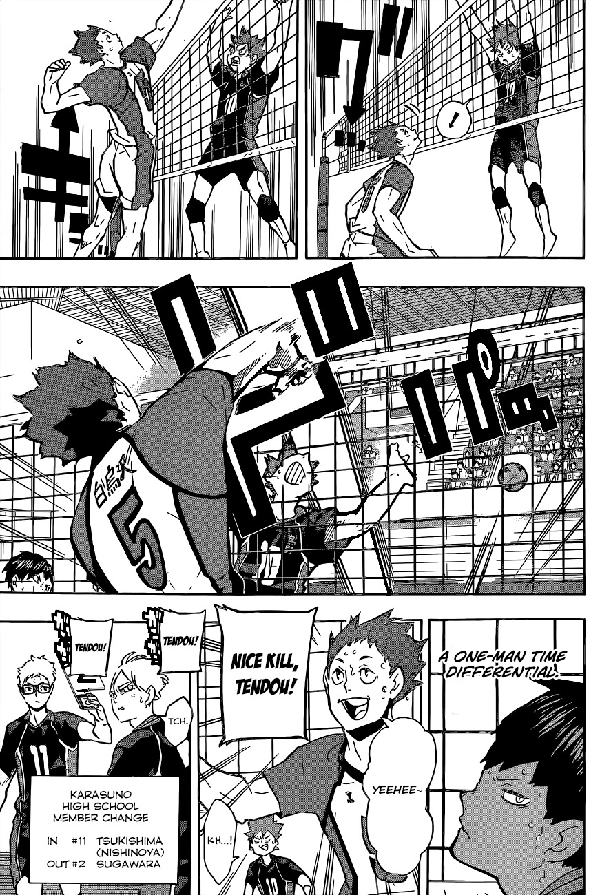Haikyu!! Chapter 154 page 10 - Chapter 154: Duking It Out