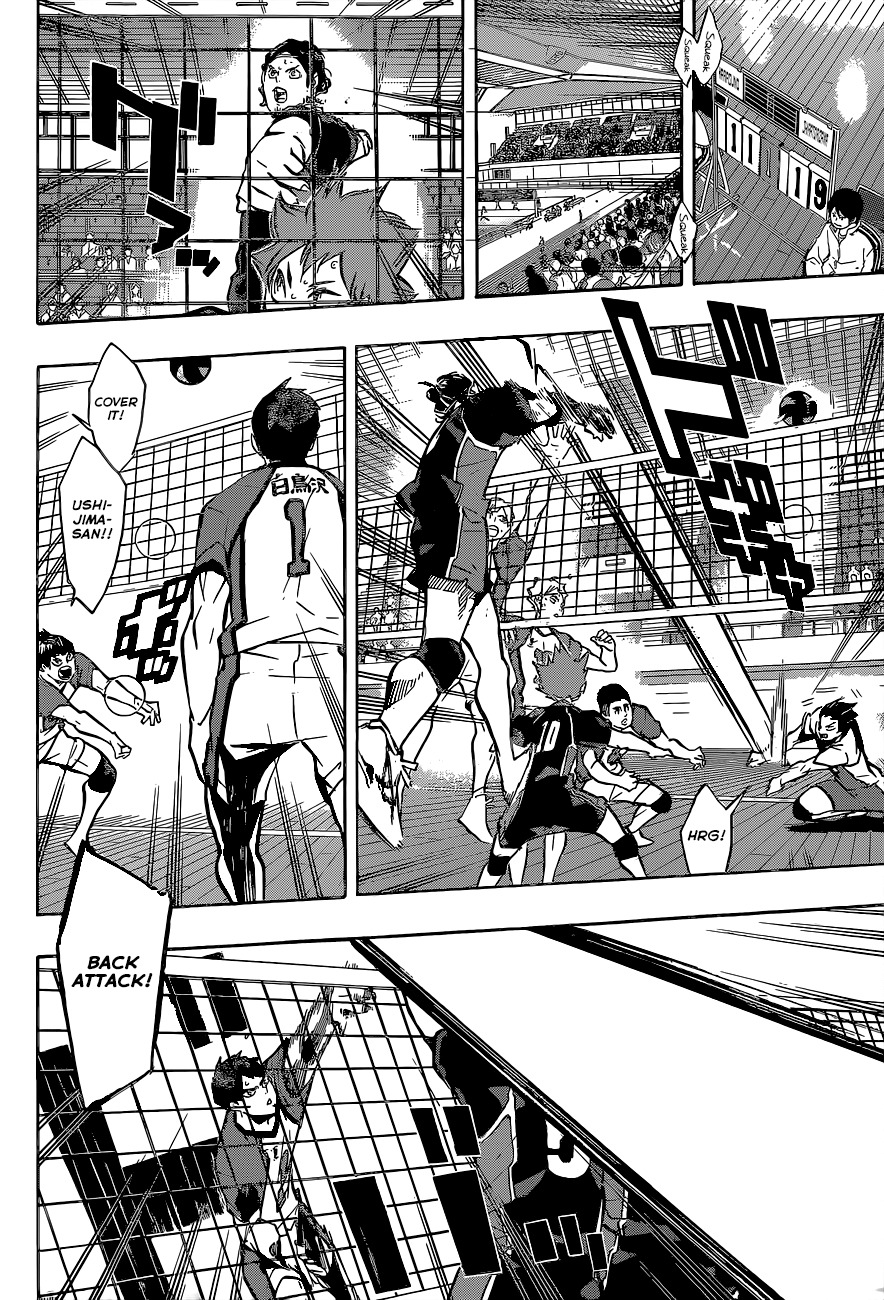 Haikyu!! Chapter 154 page 15 - Chapter 154: Duking It Out