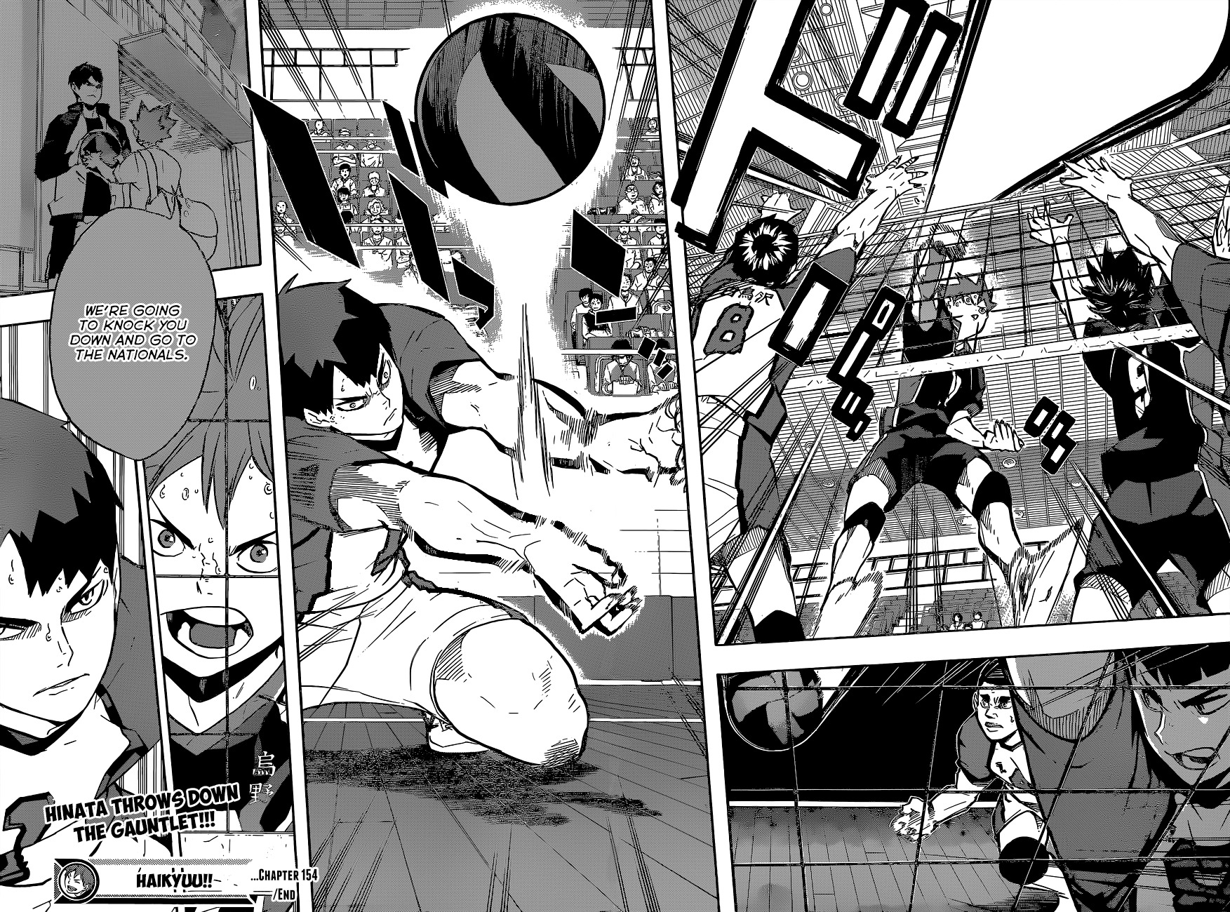 Haikyu!! Chapter 154 page 19 - Chapter 154: Duking It Out