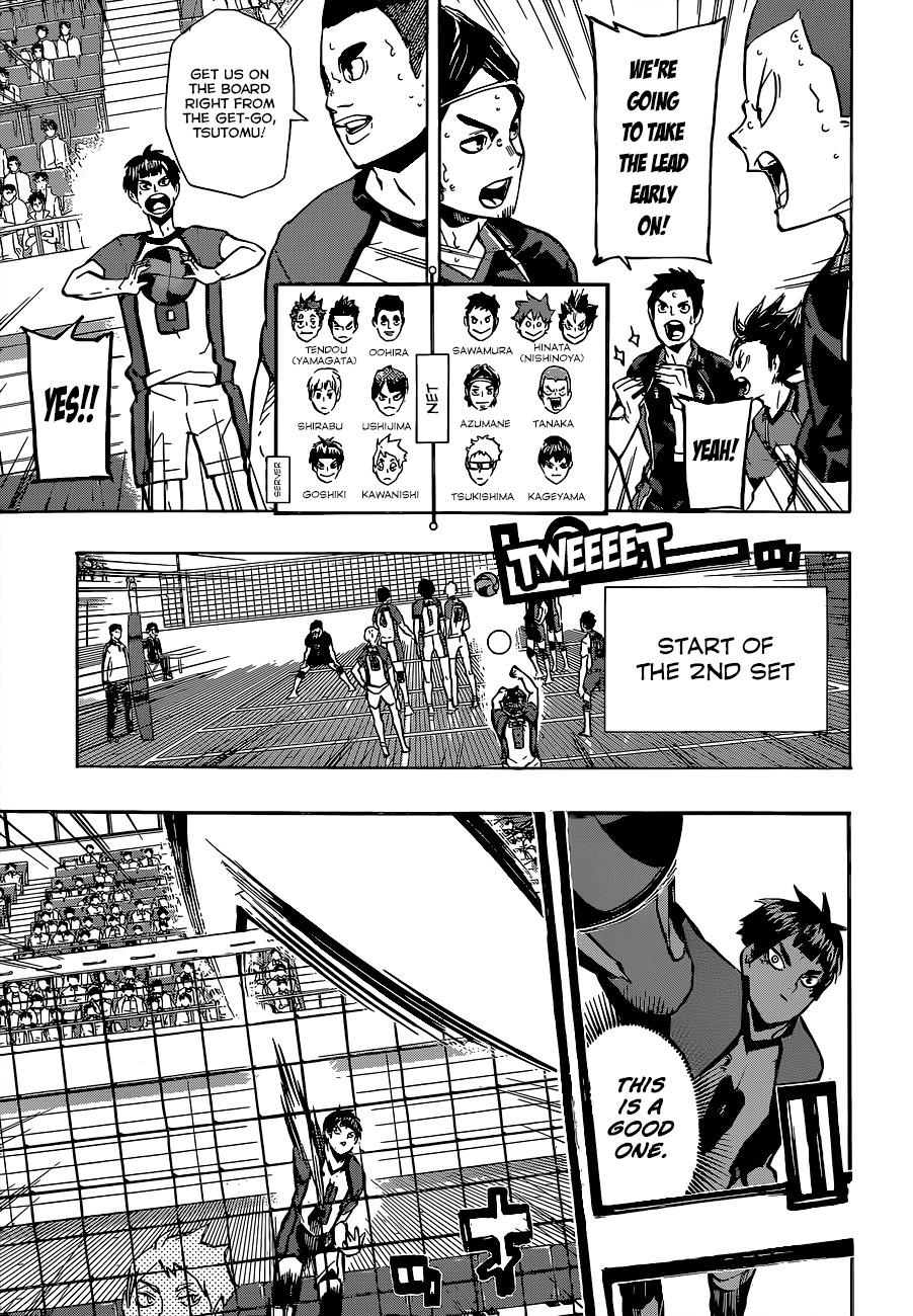Haikyu!! Chapter 155 page 10 - Chapter 155: The Road To The "Final Boss"
