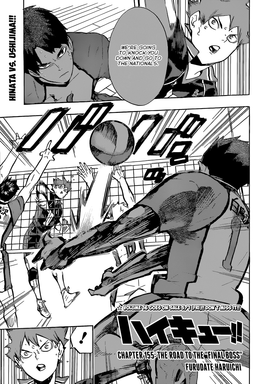 Haikyu!! Chapter 155 page 2 - Chapter 155: The Road To The "Final Boss"