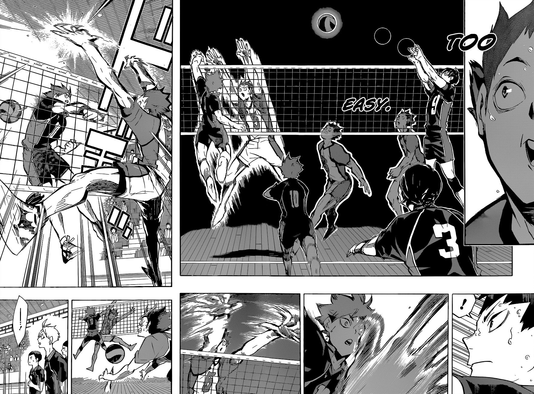 Haikyu!! Chapter 156 page 8 - Chapter 156: Guess Monster