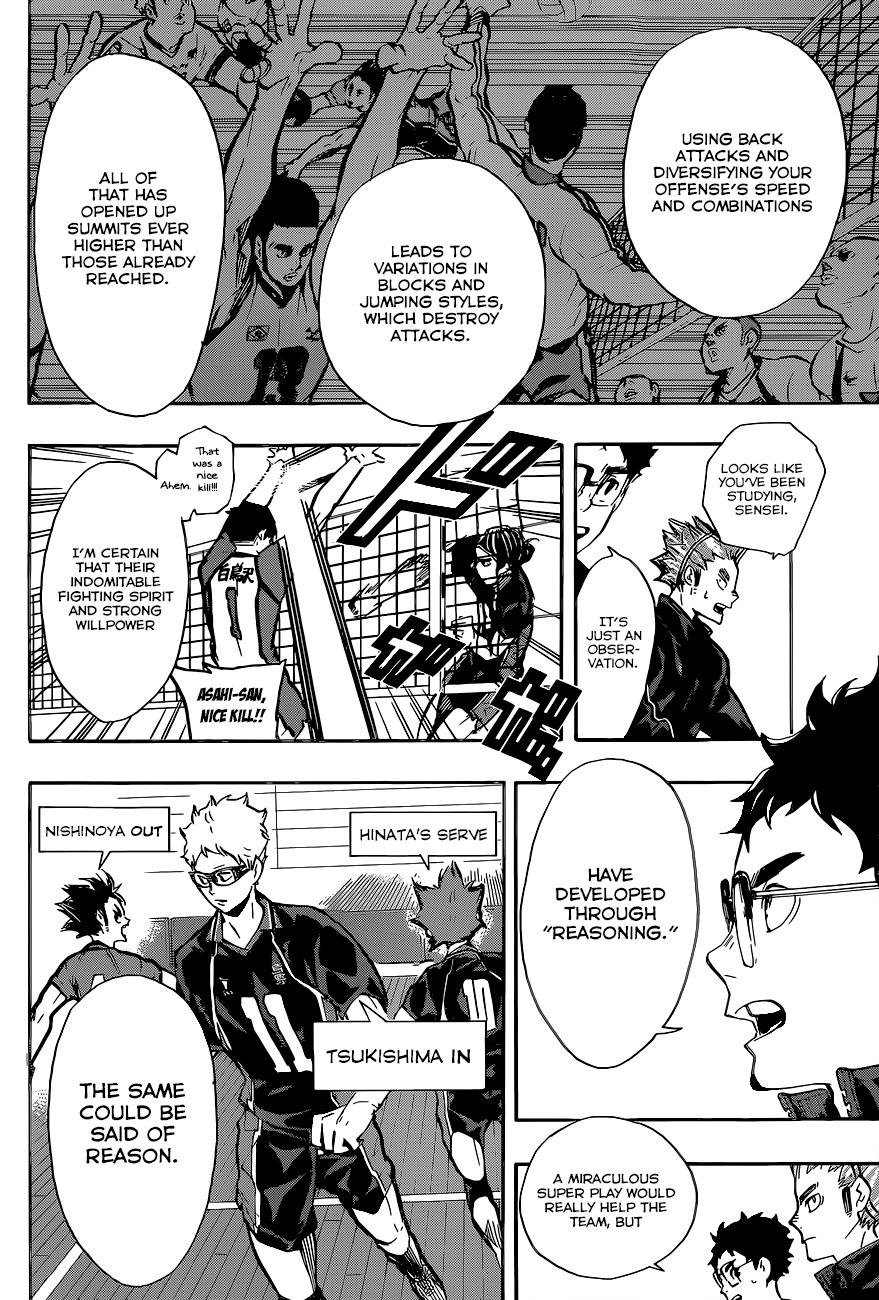 Haikyu!! Chapter 157 page 11 - Chapter 157: Strength and Reason
