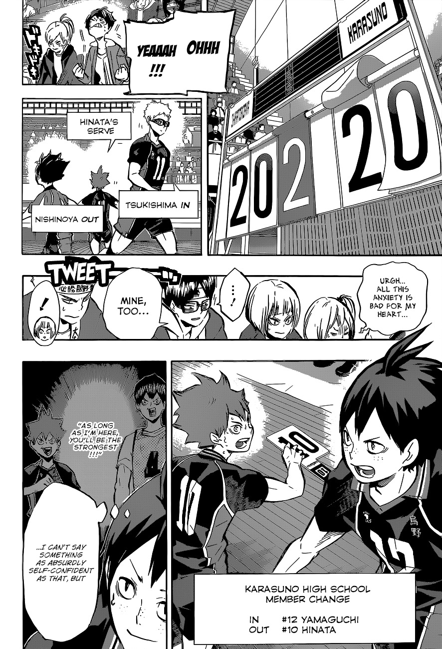 Haikyu!! Chapter 158 page 14 - Chapter 158: Support