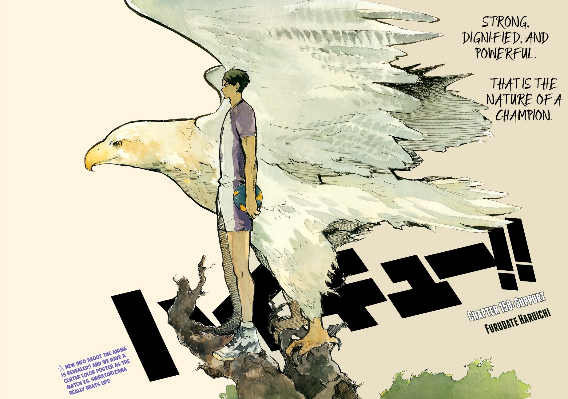 Haikyu!! Chapter 158 page 2 - Chapter 158: Support