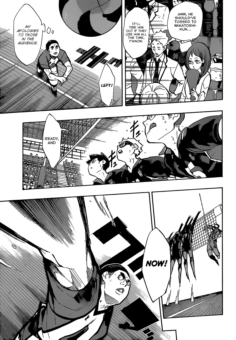 Haikyu!! Chapter 160 page 10 - Chapter 160: Vigilant Hostility