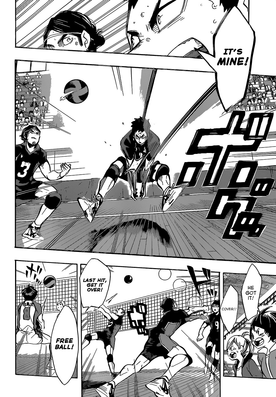 Haikyu!! Chapter 160 page 15 - Chapter 160: Vigilant Hostility