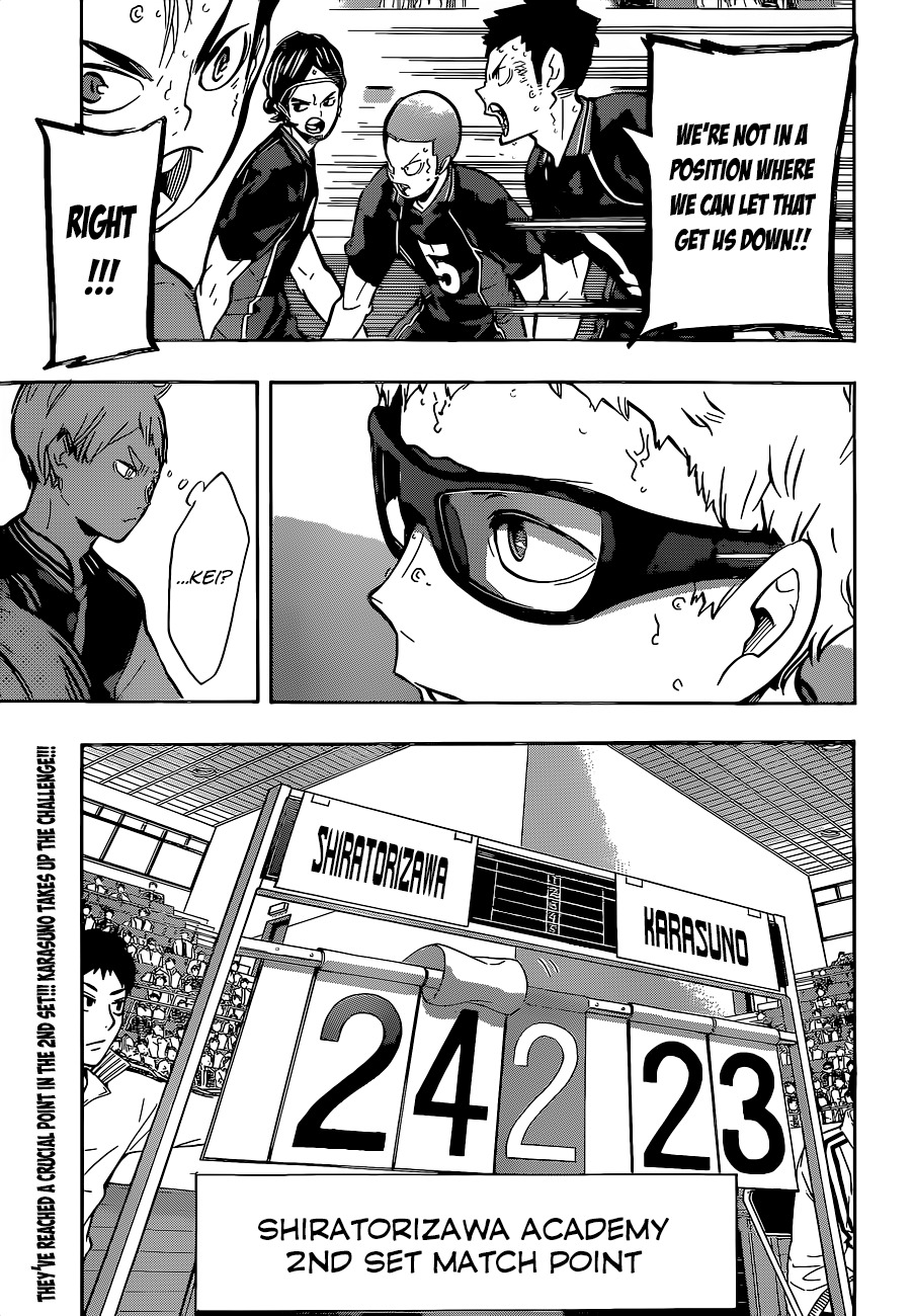 Haikyu!! Chapter 160 page 19 - Chapter 160: Vigilant Hostility