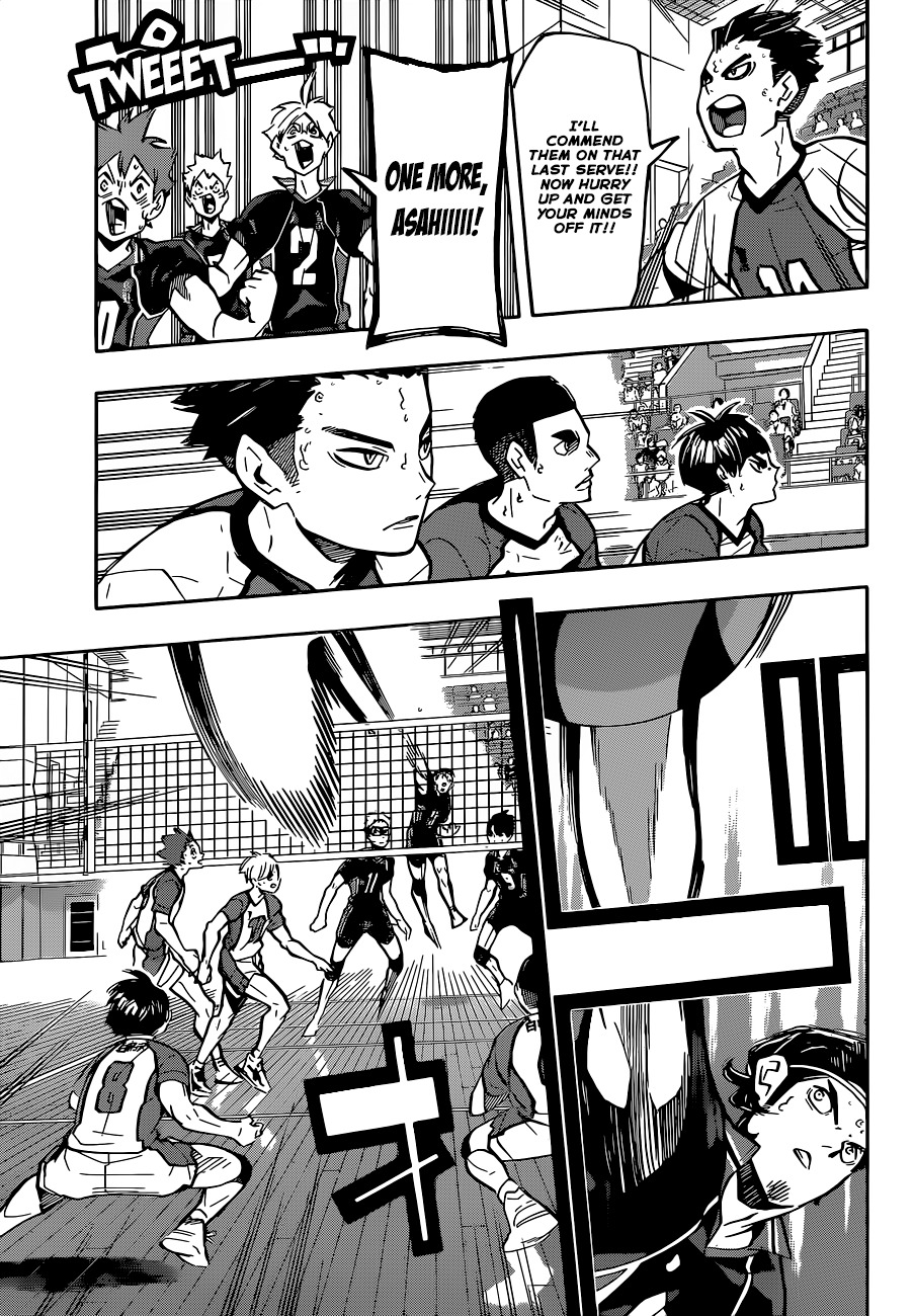 Haikyu!! Chapter 160 page 8 - Chapter 160: Vigilant Hostility