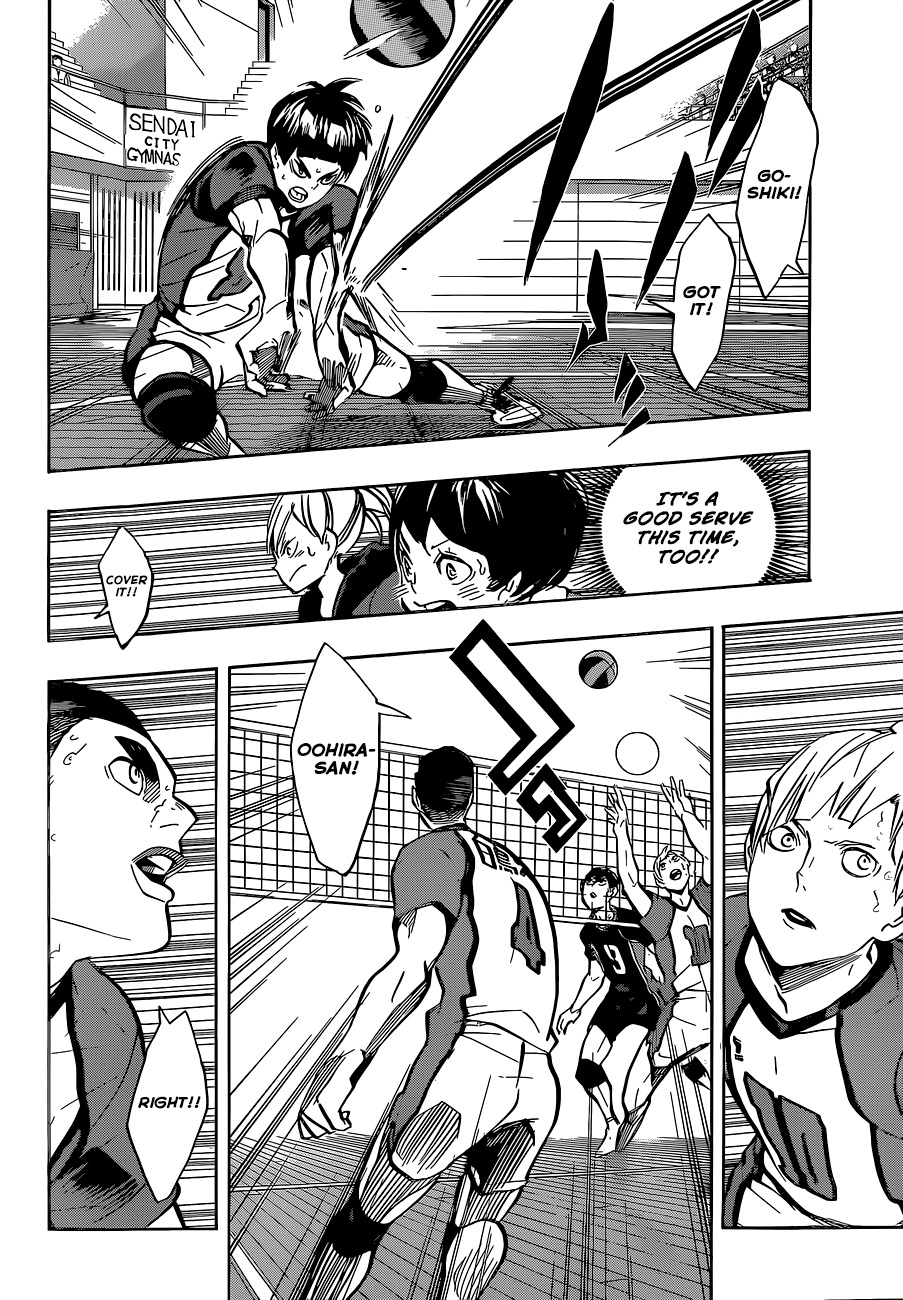 Haikyu!! Chapter 160 page 9 - Chapter 160: Vigilant Hostility