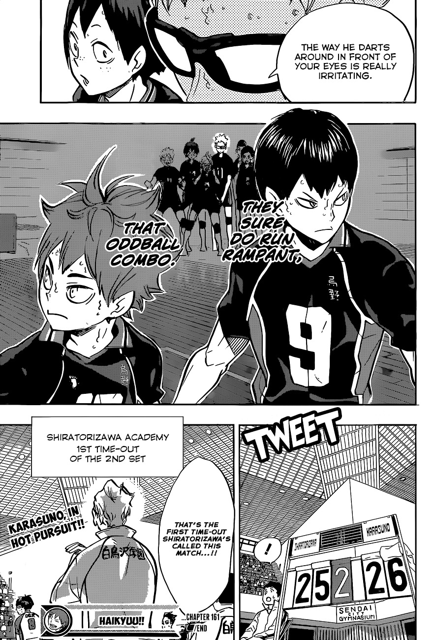 Haikyu!! Chapter 161 page 18 - Chapter 161: Impetus