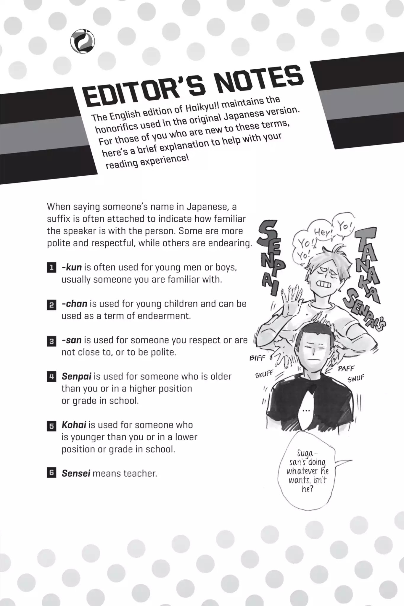 Haikyu!! Chapter 162.5 page 3 - Vol.18 Bonus Story