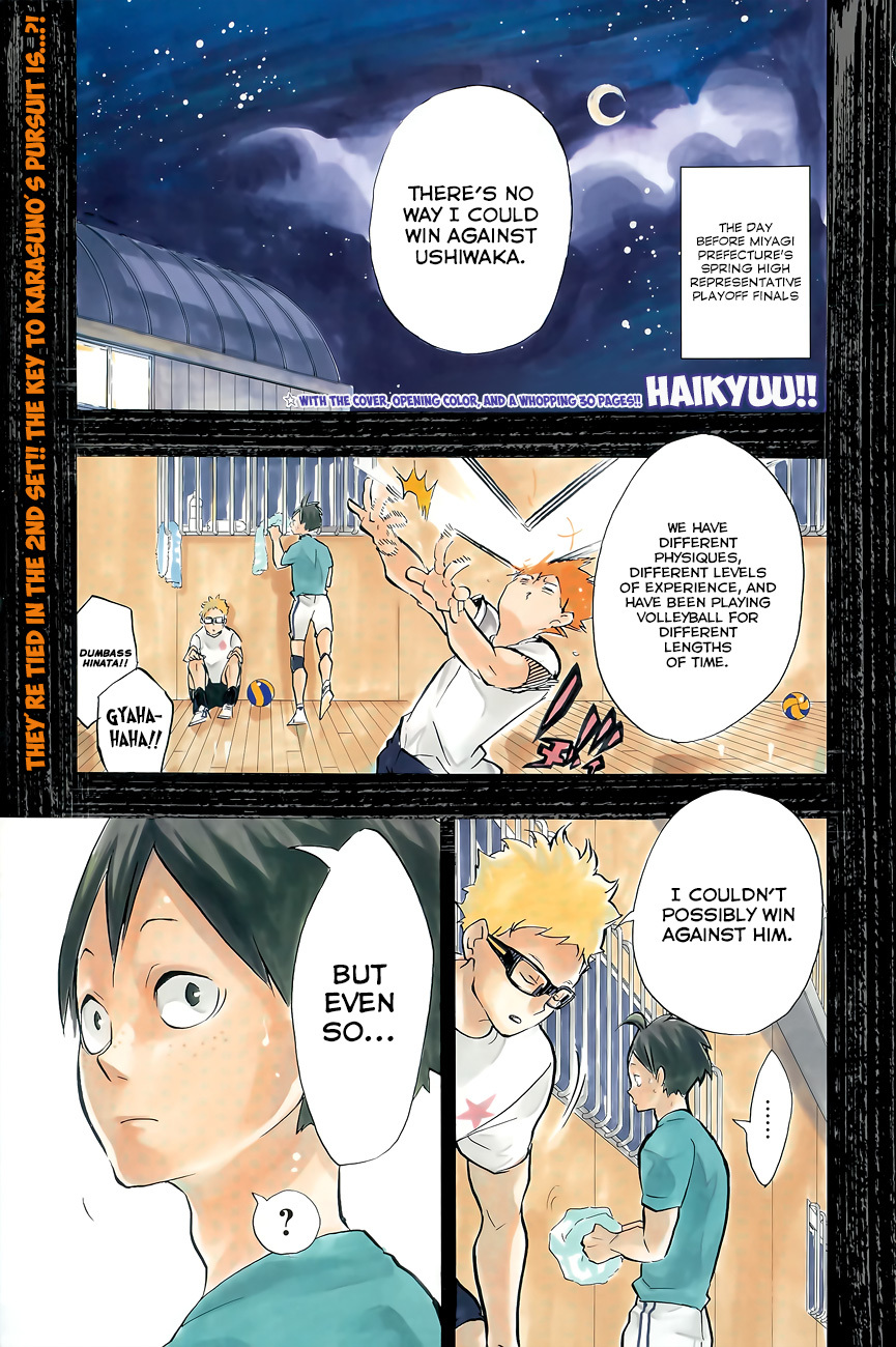 Haikyu!! Chapter 163 page 3 - Chapter 163: Full Moon