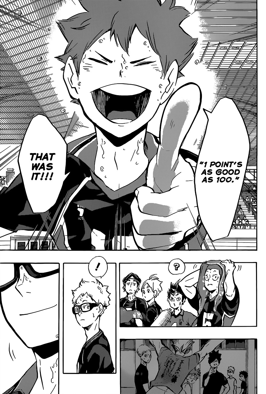 Haikyu!! Chapter 164 page 12 - Chapter 164: Just 1 Point