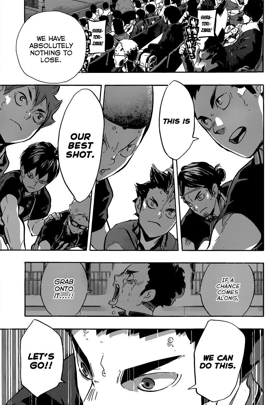 Haikyu!! Chapter 164 page 18 - Chapter 164: Just 1 Point