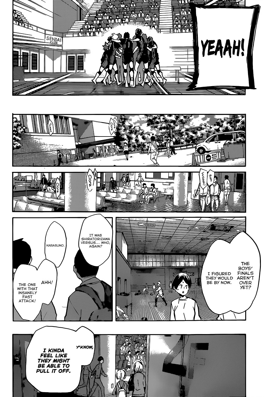 Haikyu!! Chapter 164 page 19 - Chapter 164: Just 1 Point
