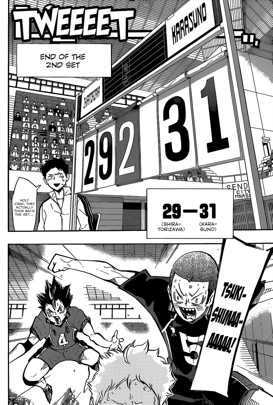 Haikyu!! Chapter 164 page 3 - Chapter 164: Just 1 Point
