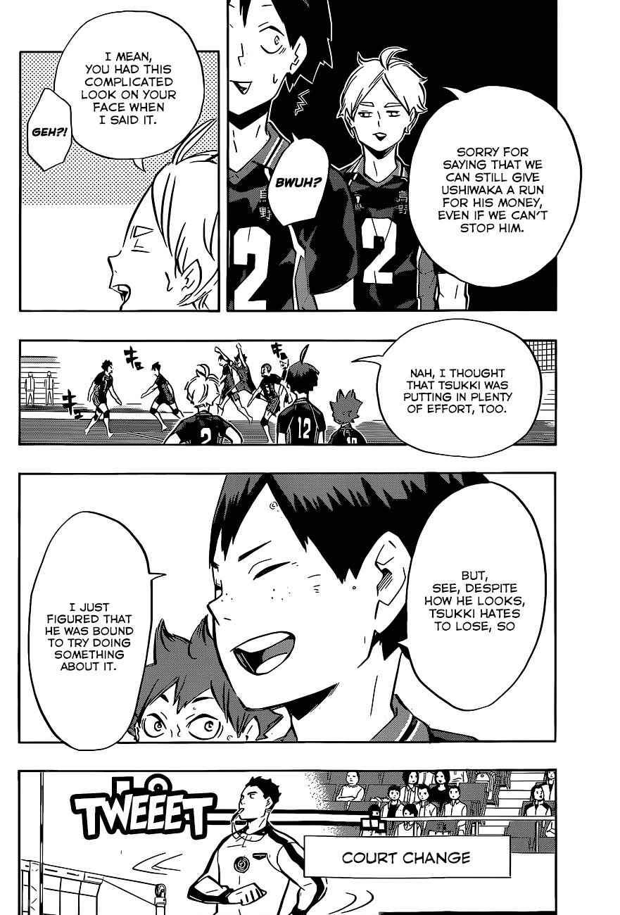 Haikyu!! Chapter 164 page 5 - Chapter 164: Just 1 Point