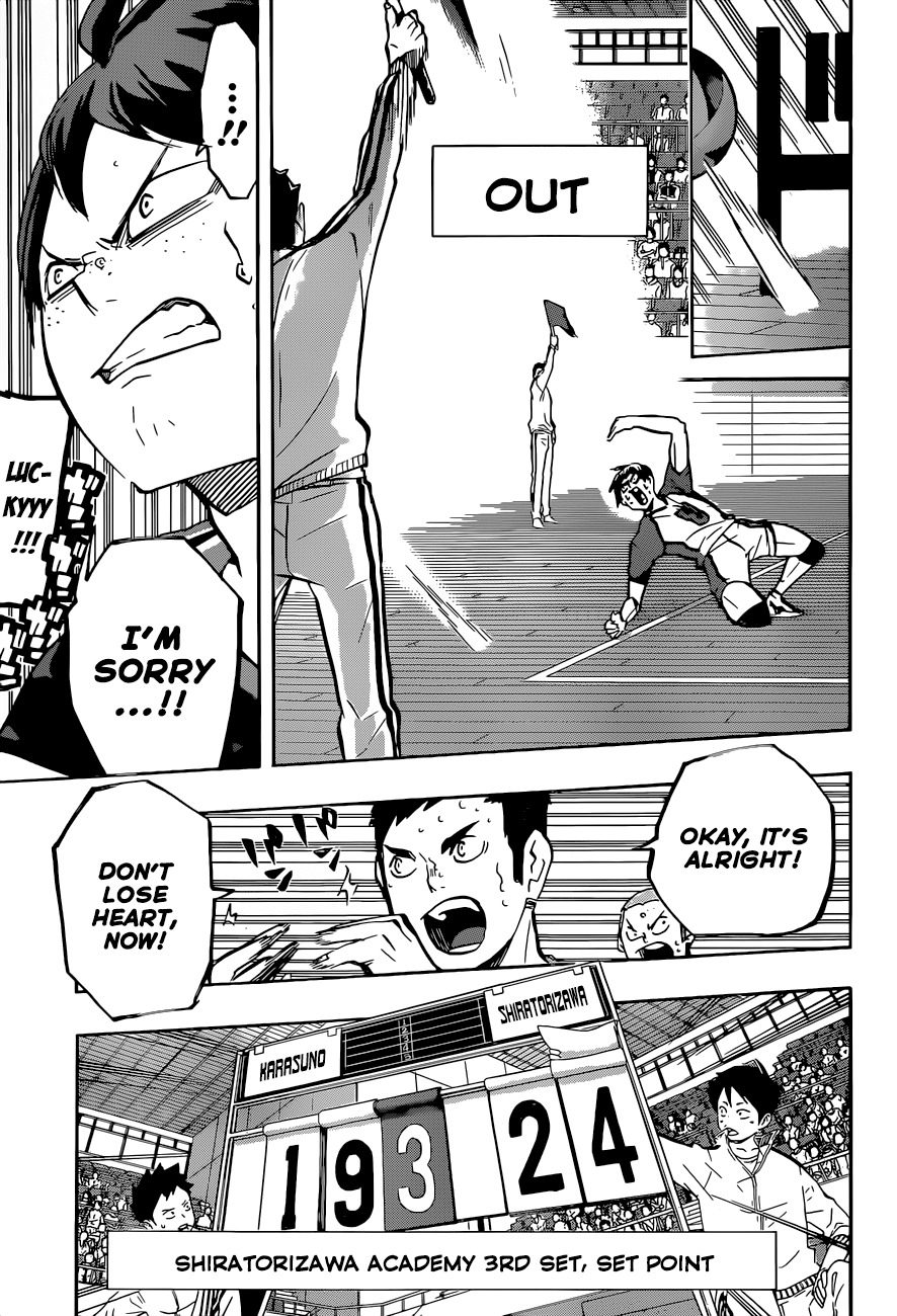 Haikyu!! Chapter 165 page 16 - Chapter 165: Coherence