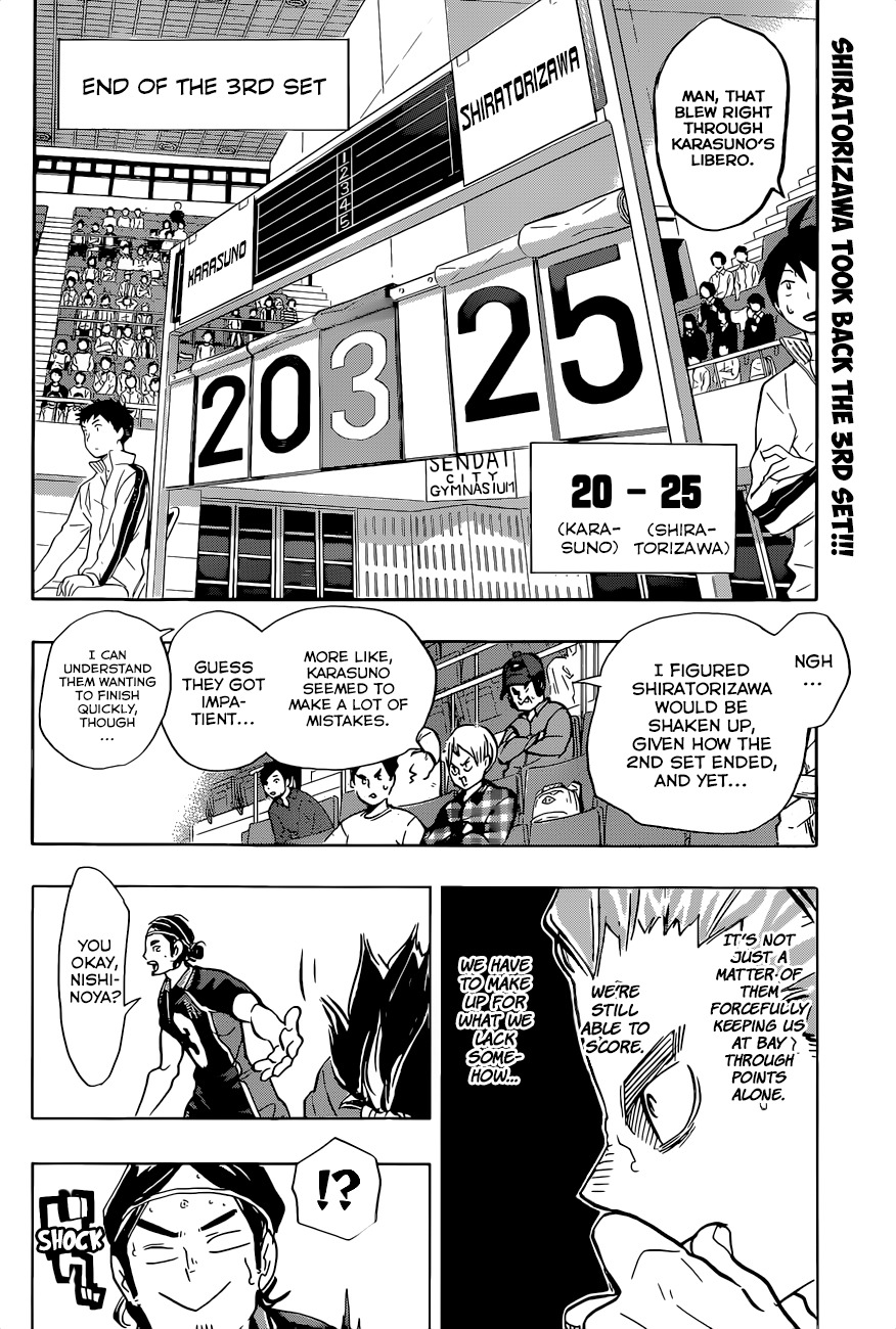 Haikyu!! Chapter 166 page 3 - Chapter 166: The Guardian Deity and Moonlight