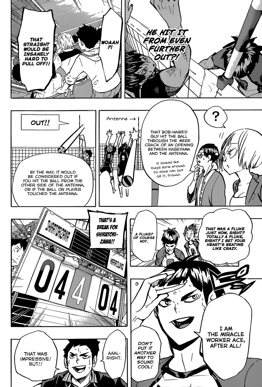 Haikyu!! Chapter 167 page 15 - Chapter 167: One vs. Many