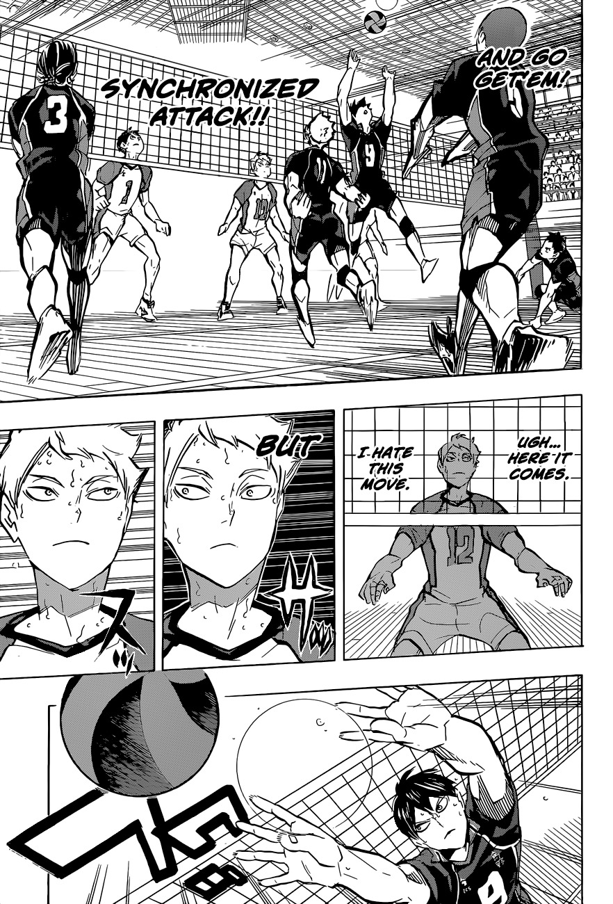 Haikyu!! Chapter 167 page 18 - Chapter 167: One vs. Many