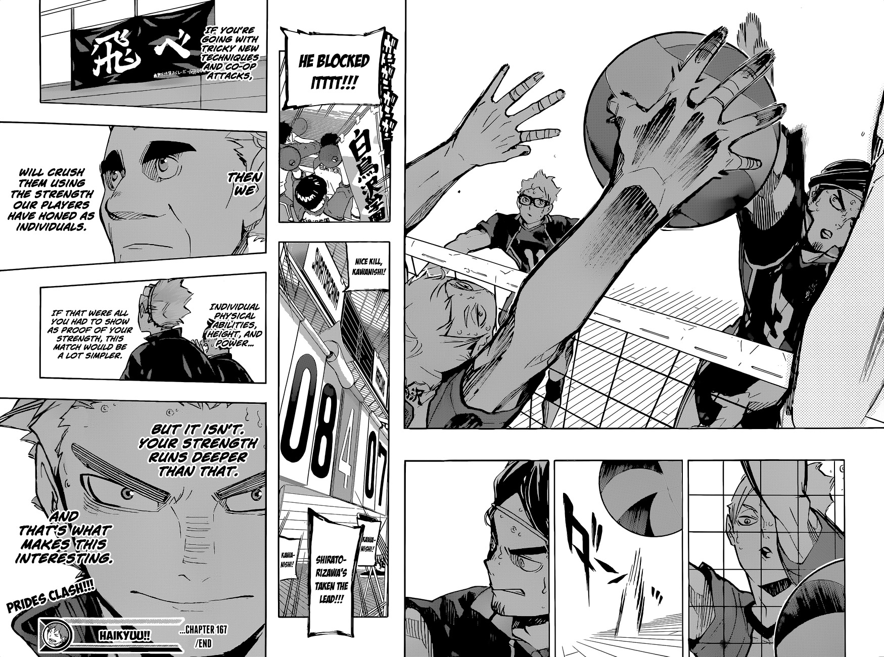 Haikyu!! Chapter 167 page 19 - Chapter 167: One vs. Many