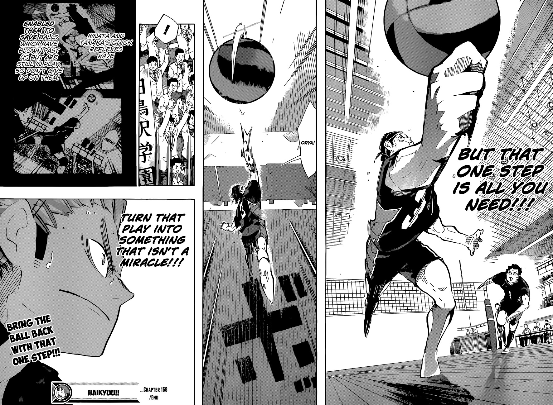 Haikyu!! Chapter 168 page 16 - Chapter 168: Not a Miracle