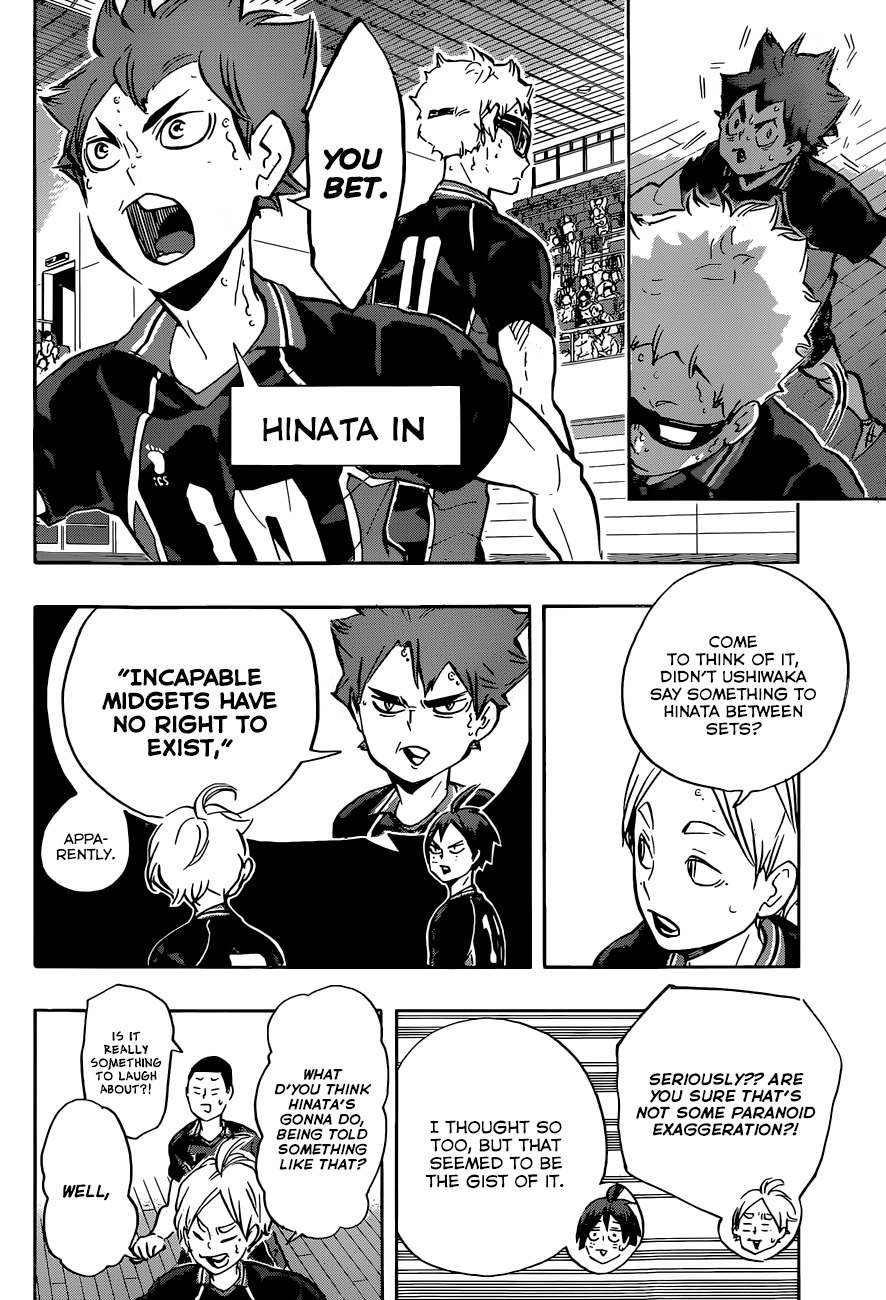 Haikyu!! Chapter 169 page 11 - Chapter 169: Artificial Wings