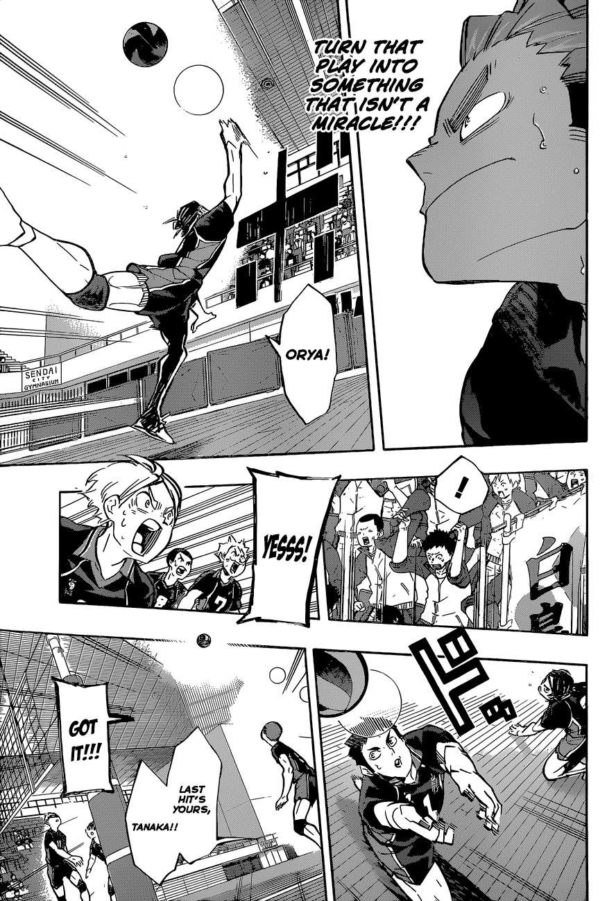 Haikyu!! Chapter 169 page 4 - Chapter 169: Artificial Wings
