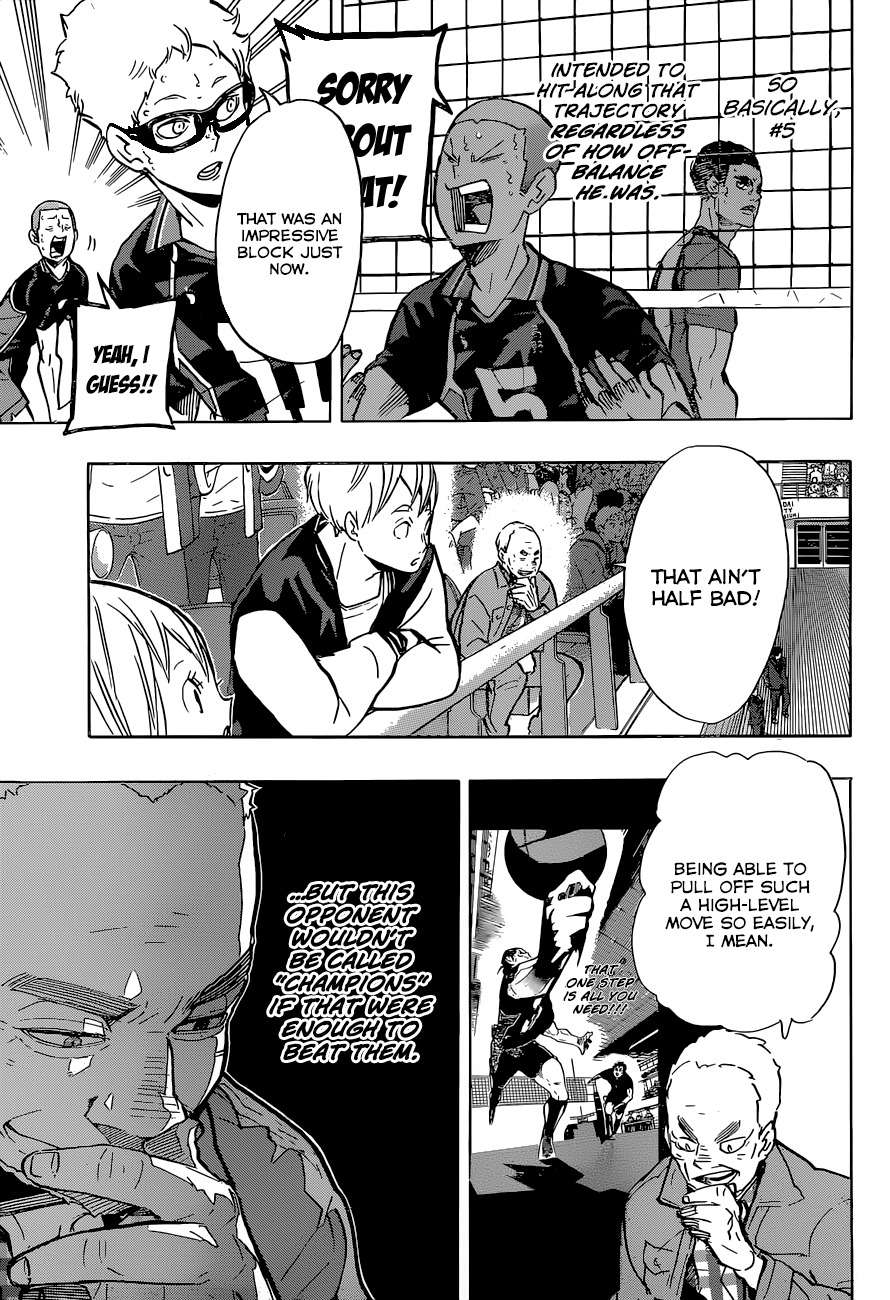 Haikyu!! Chapter 169 page 7 - Chapter 169: Artificial Wings