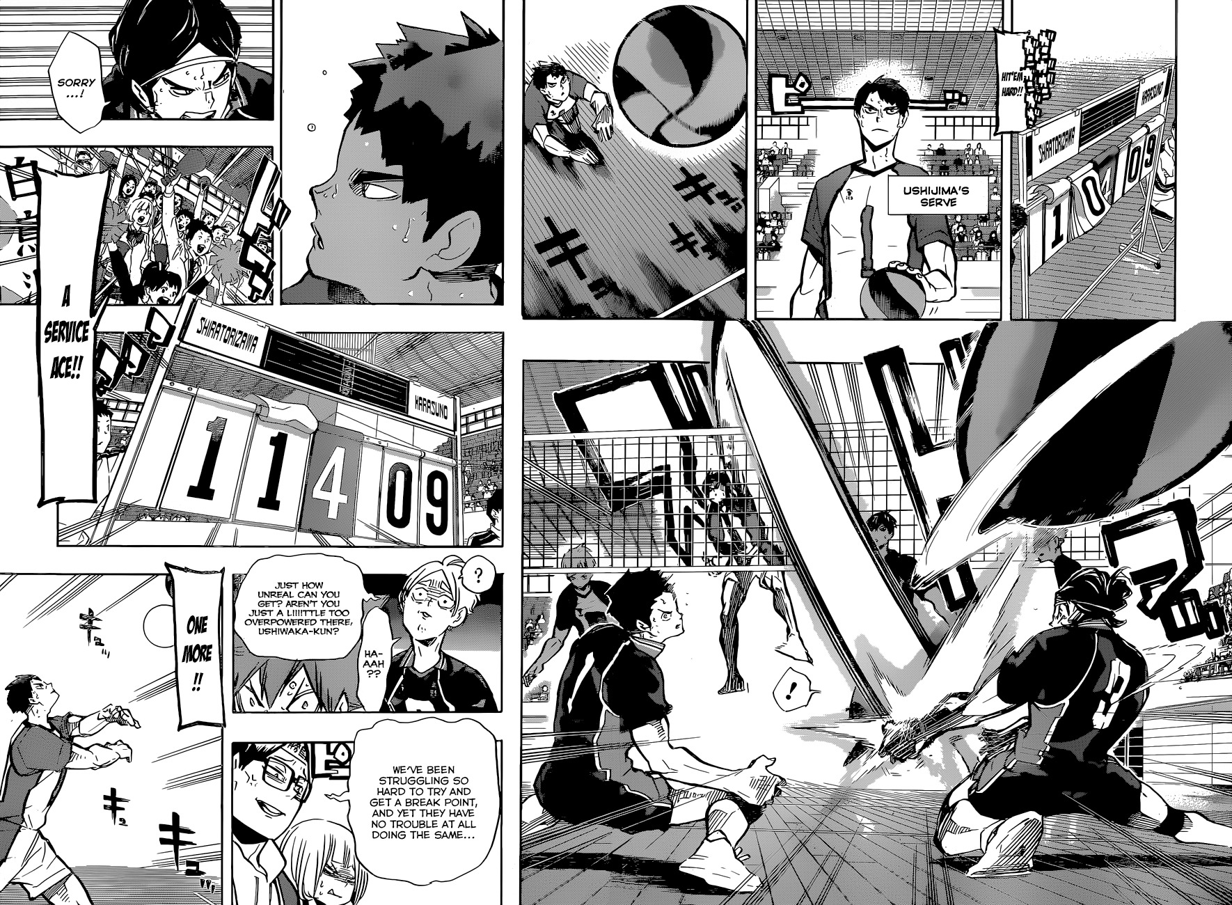Haikyu!! Chapter 169 page 8 - Chapter 169: Artificial Wings