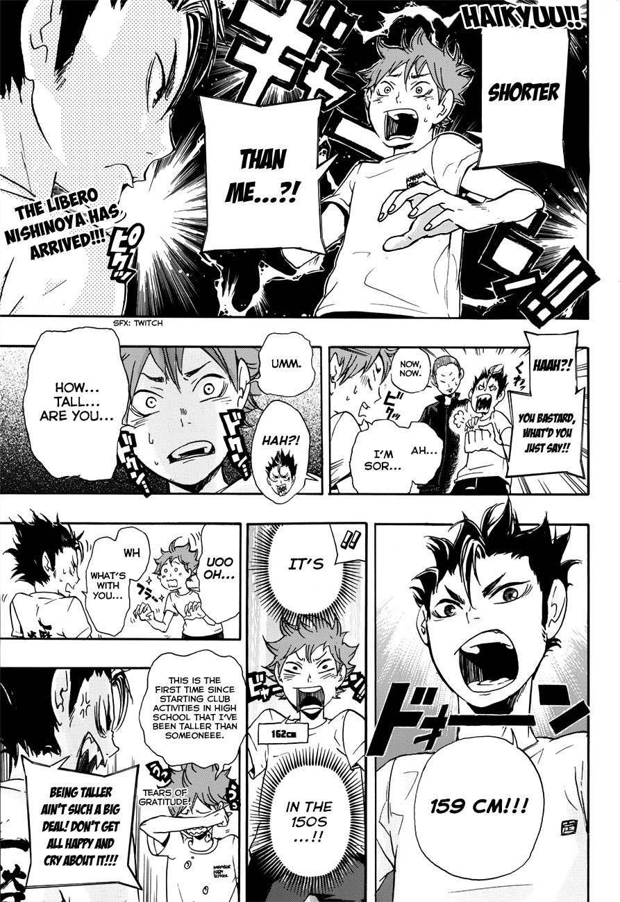 Haikyu!! Chapter 17 page 1 - Chapter 17: A Storm