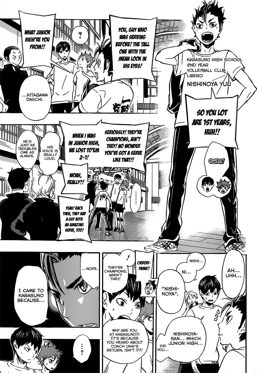 Haikyu!! Chapter 17 page 3 - Chapter 17: A Storm