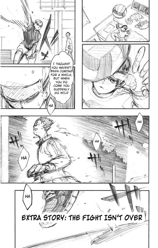 Haikyu!! Chapter 171.5 page 13 - Chapter 171.5 : Vol 20: Extra Sketches || Announcement