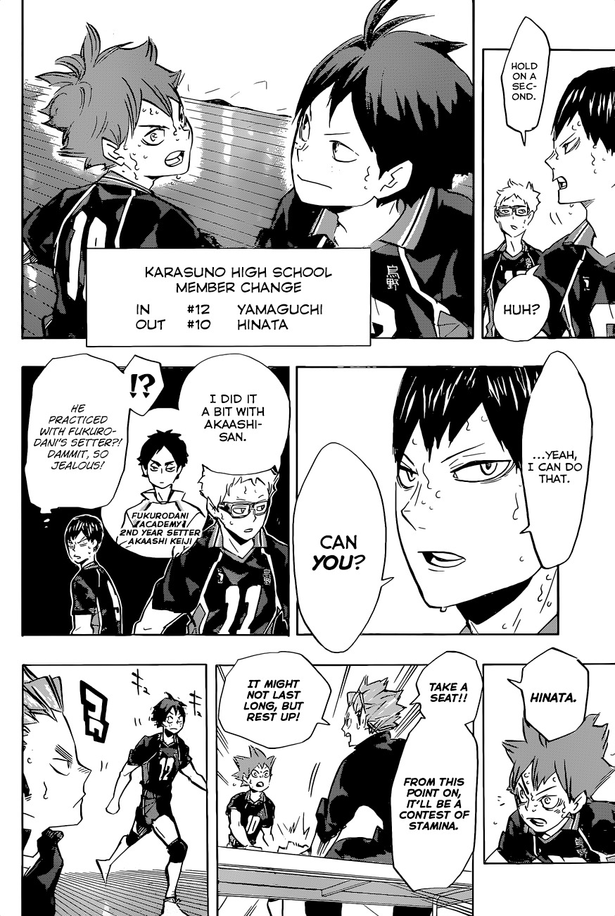 Haikyu!! Chapter 171 page 13 - Chapter 171: The Whole Lot of Them Hate to Lose