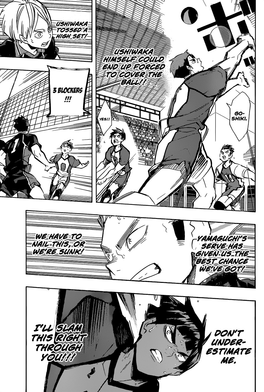Haikyu!! Chapter 171 page 16 - Chapter 171: The Whole Lot of Them Hate to Lose