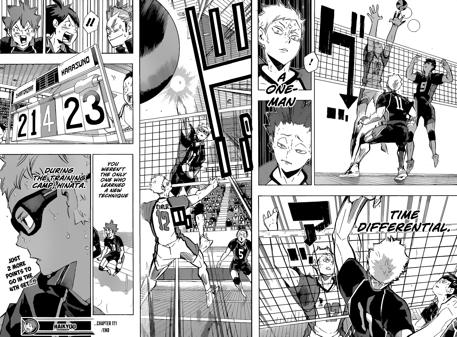 Haikyu!! Chapter 171 page 19 - Chapter 171: The Whole Lot of Them Hate to Lose
