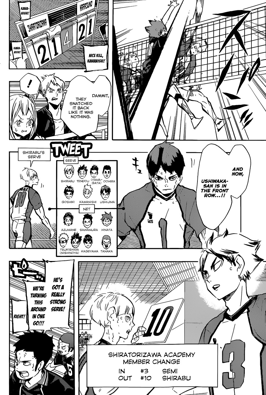 Haikyu!! Chapter 171 page 9 - Chapter 171: The Whole Lot of Them Hate to Lose