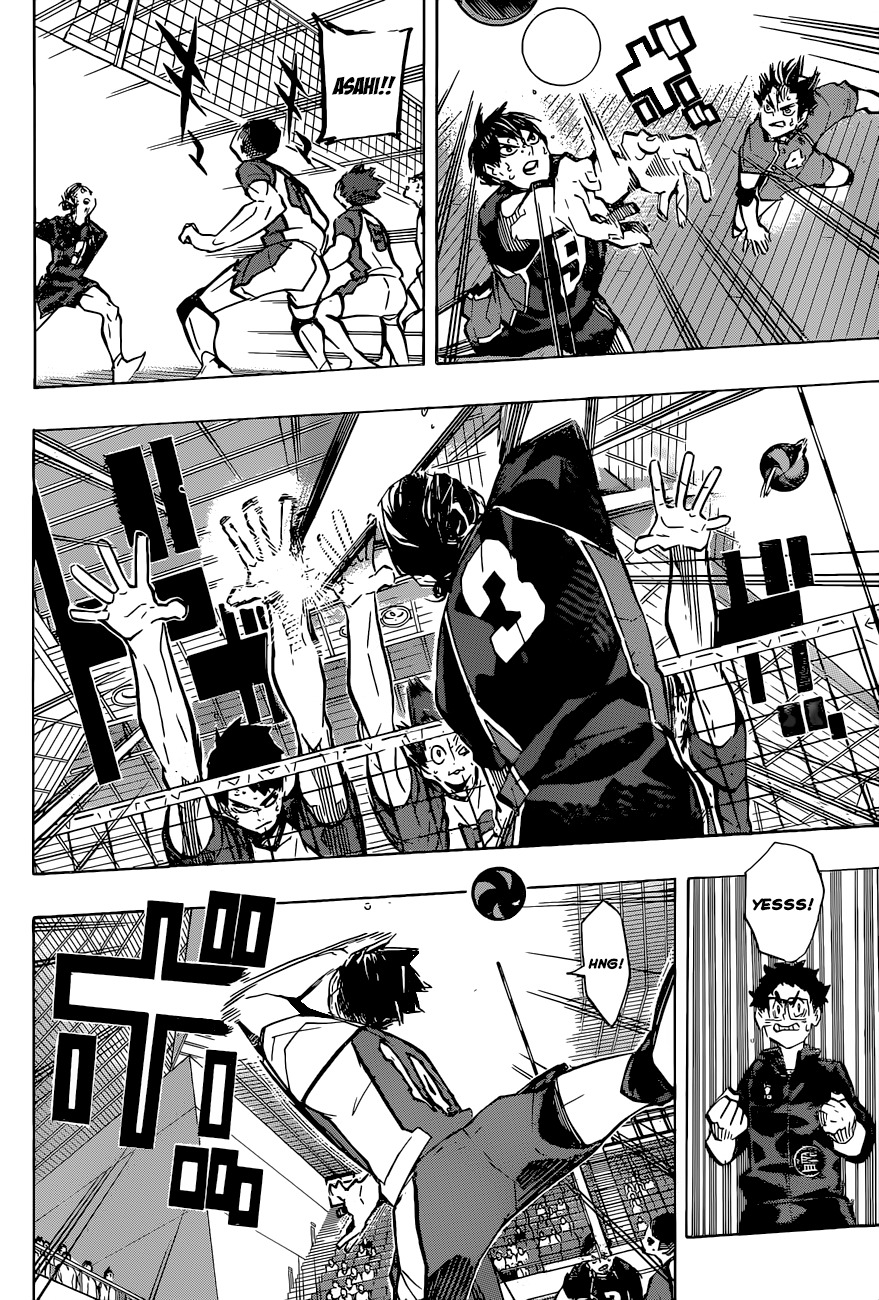 Haikyu!! Chapter 172 page 14 - Chapter 172: A Contest of Stamina
