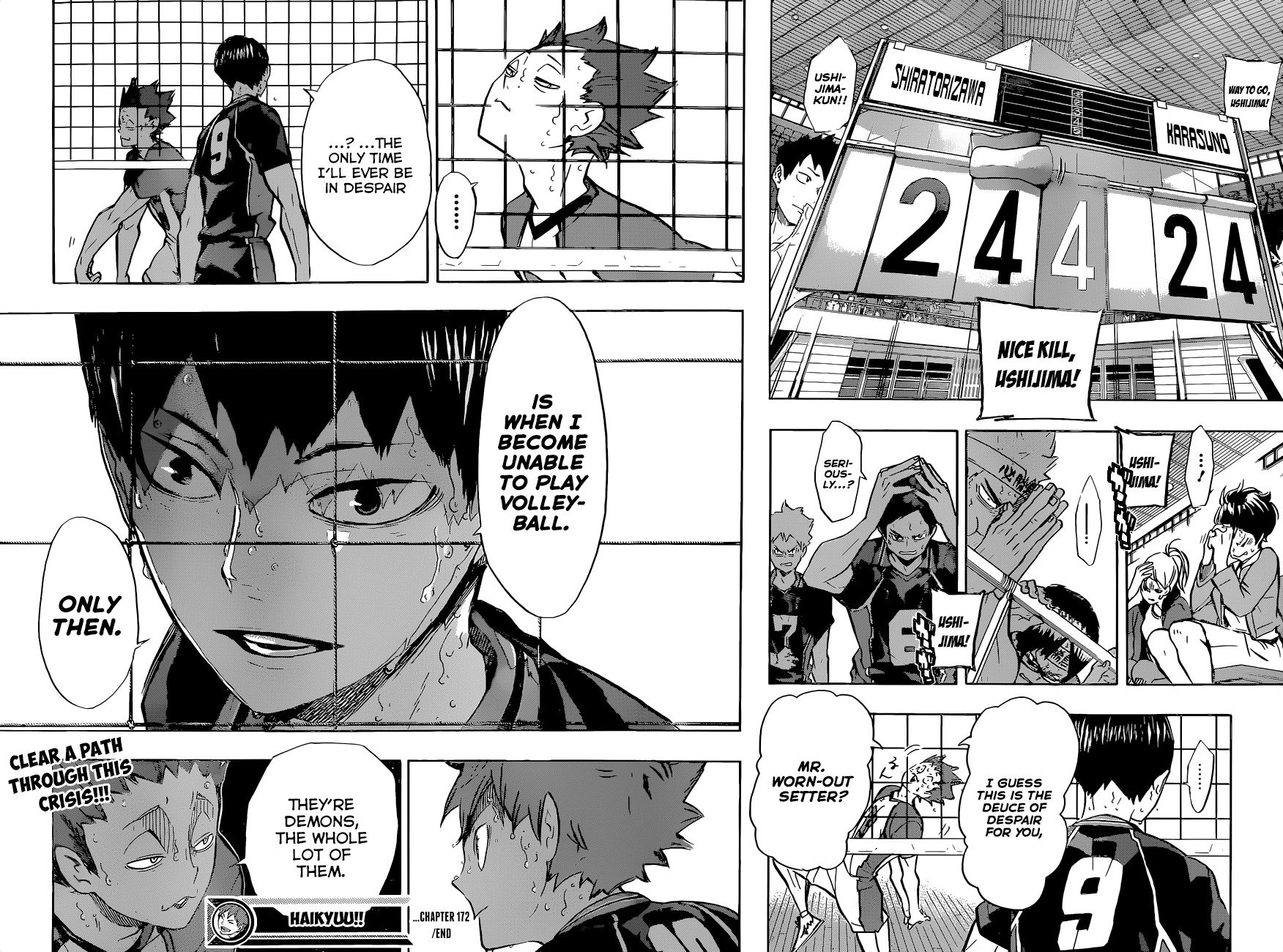 Haikyu!! Chapter 172 page 17 - Chapter 172: A Contest of Stamina