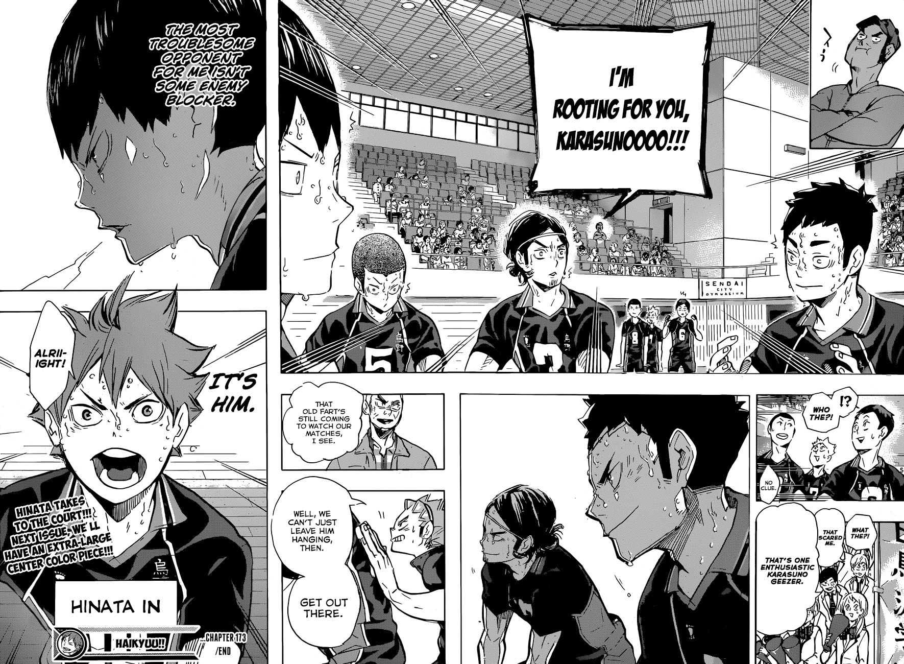 Haikyu!! Chapter 173 page 18 - Chapter 173: On The Edge